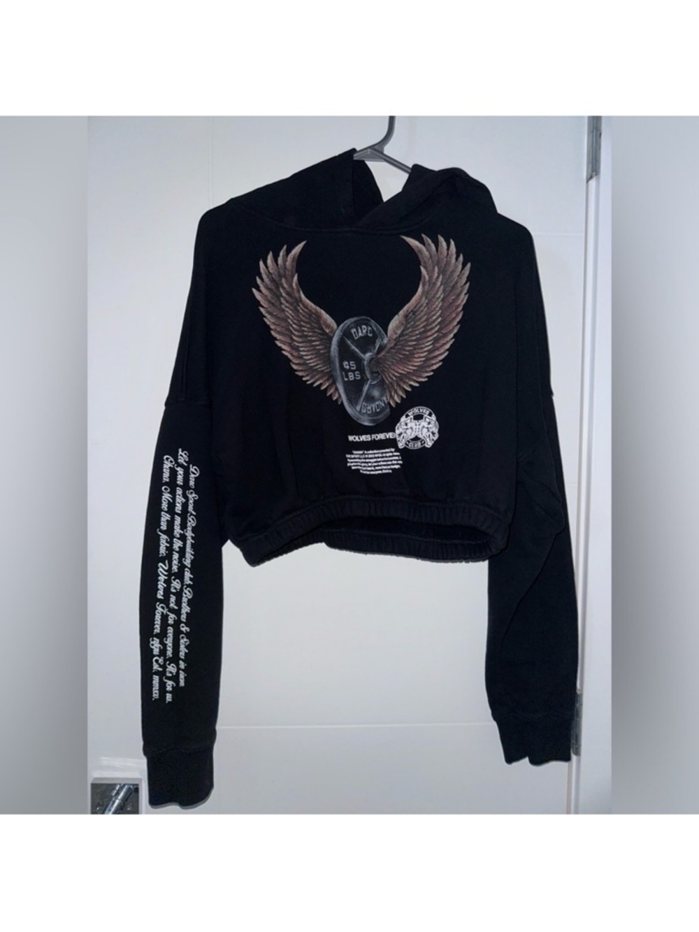 DARC SPORT CROPPED HOODIE